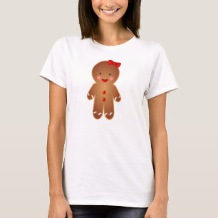 gingerbread cookie tshirt
