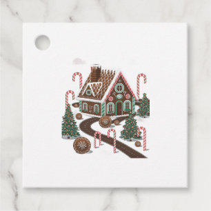 Gingerbread Cookie Wonderland Favour Tags