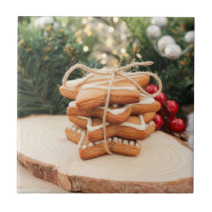 Gingerbread Cookies Ceramic Tile
