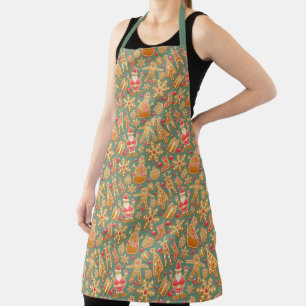 Gingerbread/cookies/Christmas Apron
