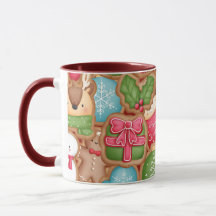 Gingerbread Cookies Christmas Mug