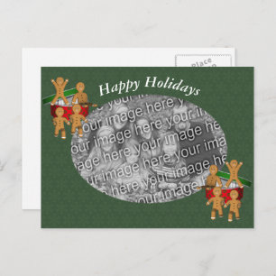 Gingerbread Cookies Christmas Photo Postcard