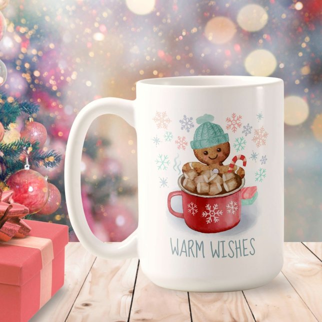 Gingerbread Cookies & Cocoa Christmas  Coffee Mug (Creator Uploaded)
