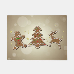 Gingerbread Cookies Doormat