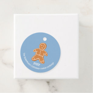 Gingerbread Cookies Favour Tags