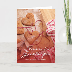 Gingerbread Cookies Holiday Card