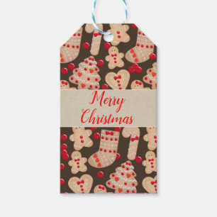 Gingerbread Cookies Holiday Cookie Exchange Party Gift Tags