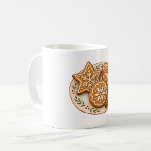 Gingerbread Cookies on a Plate Coffee Mug