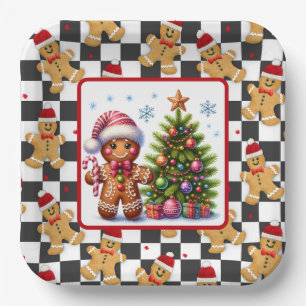 Gingerbread Cookies  Paper Plate