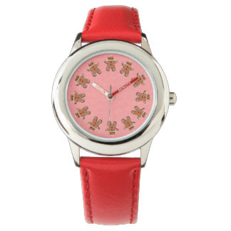 Gingerbread Cookies Red Watch