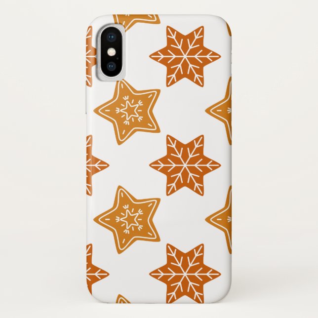 Gingerbread cookies stars Case-Mate iPhone case (Back)