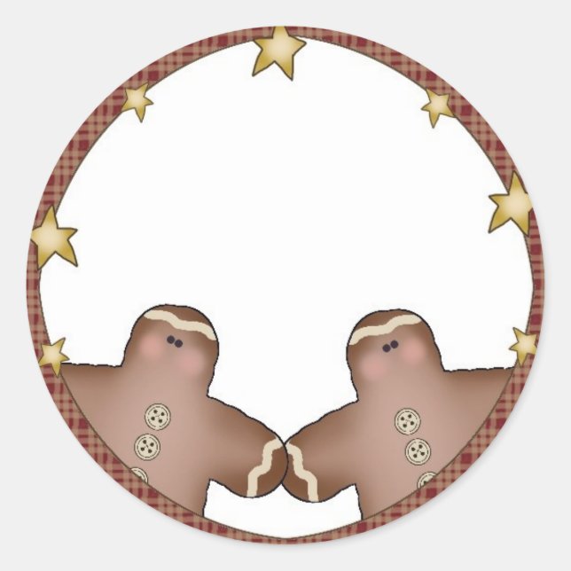 Gingerbread Cookies Sticker (Front)
