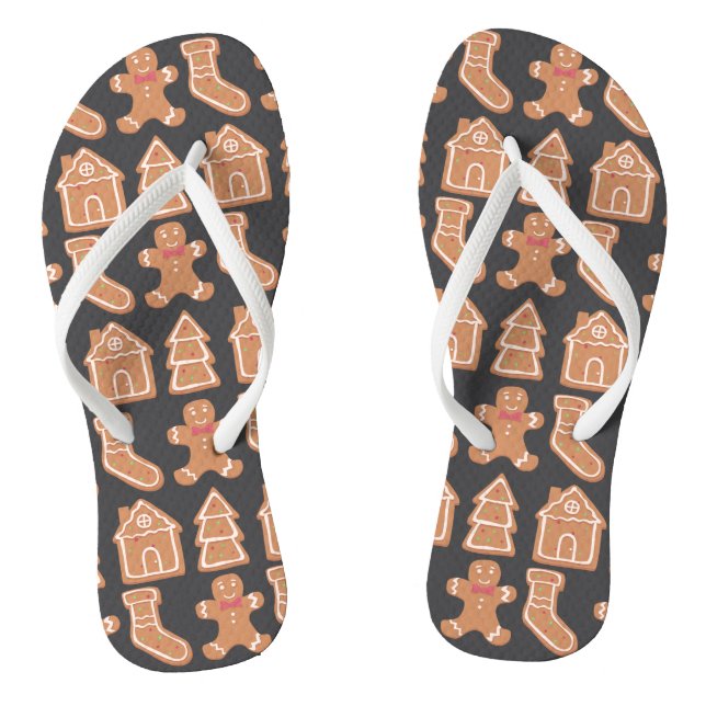 Gingerbread cookies thongs (Footbed)