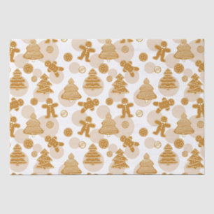 Gingerbread Cookies Tissue Paper
