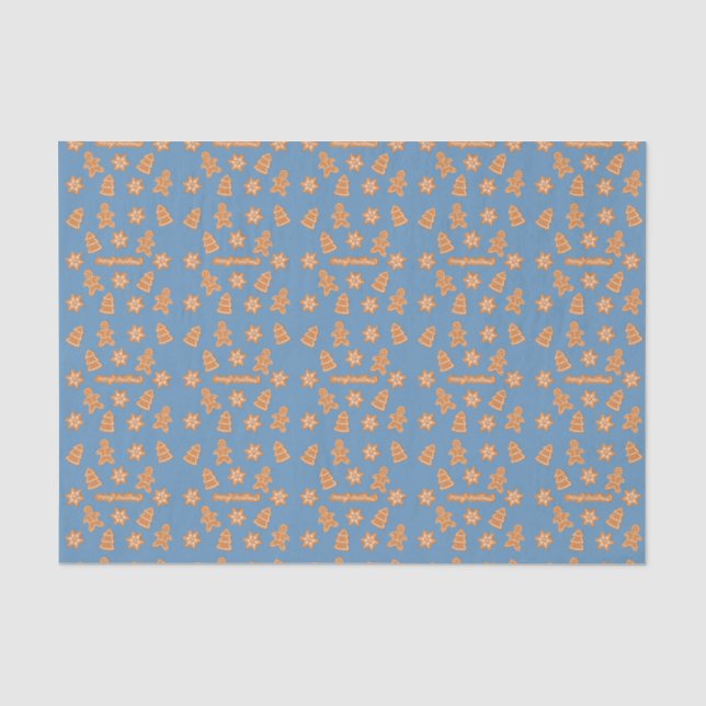 Gingerbread Cookies Tissue Paper (Front)