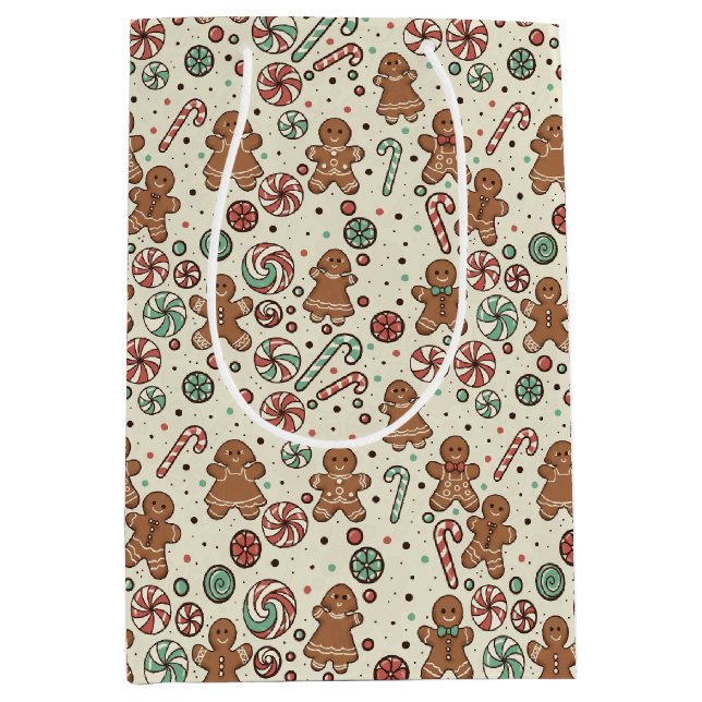 Gingerbread Delight Gift Bag (Front)