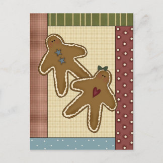 Gingerbread Delights Postcard