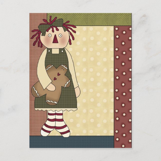 Gingerbread Delights Postcard (Front)