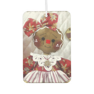 Gingerbread Doll Car Air Freshener
