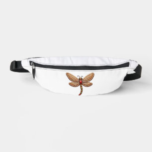 Gingerbread Dragonfly Bum Bags