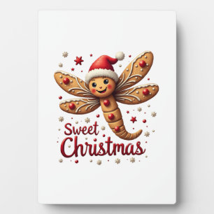 Gingerbread Dragonfly Plaque