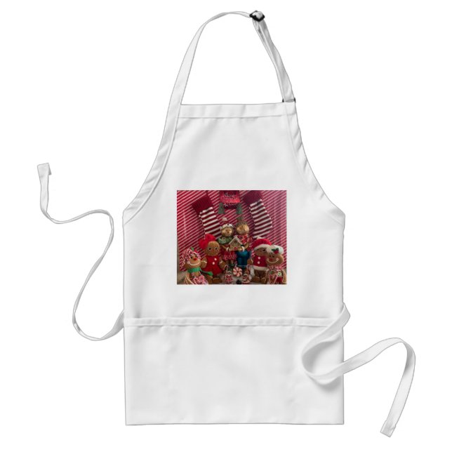 Gingerbread family apron (Front)