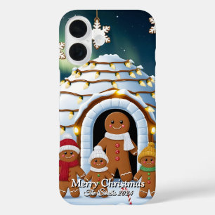 Gingerbread Family Christmas  iPhone 16 Case