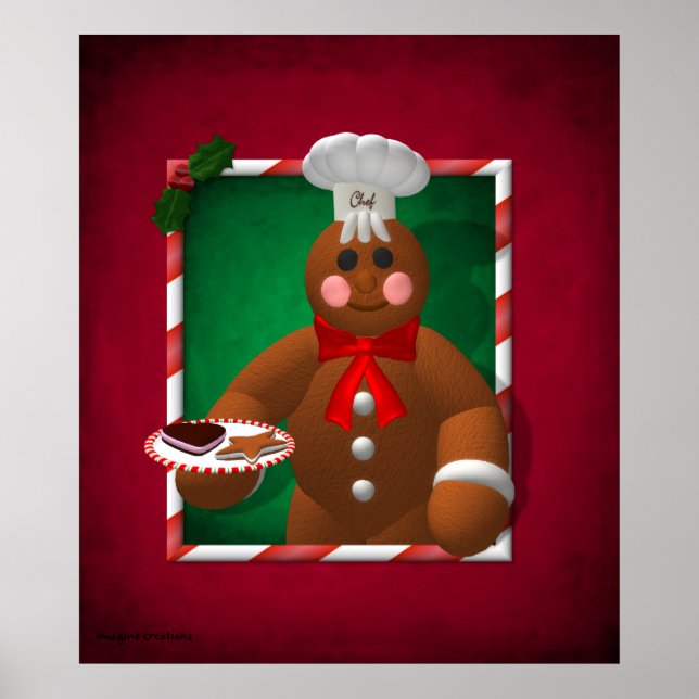 Gingerbread Family: Little Baker Poster (Front)