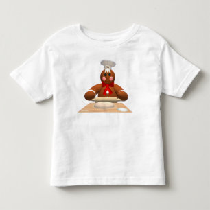 Gingerbread Family: Little Baker Toddler T-Shirt