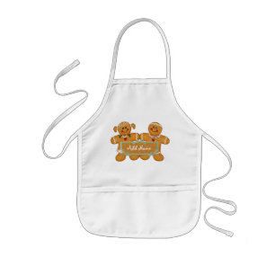 Gingerbread Fun - Customise Kids Apron