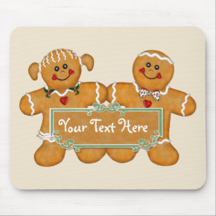 Gingerbread Fun Mouse Pad
