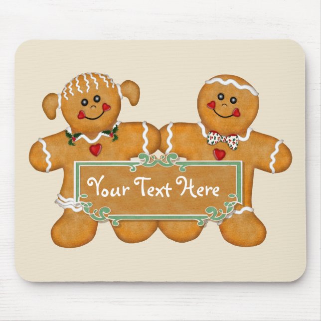 Gingerbread Fun Mouse Pad (Front)