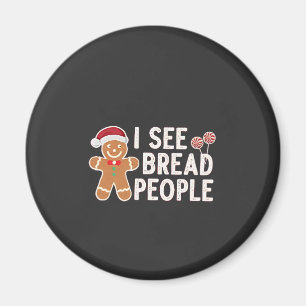 Gingerbread Funny Christmas baking holiday Magnet