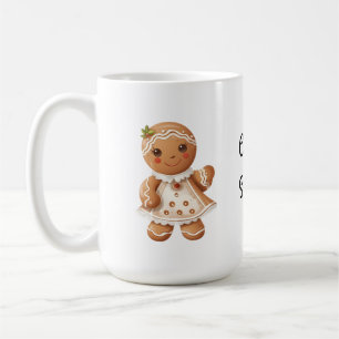 Gingerbread Girl Coffee Mug