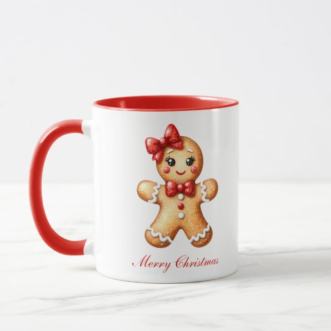Gingerbread girl Mug (Left)