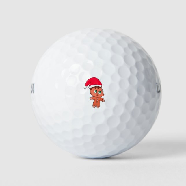 Gingerbread Golf Balls (Front)