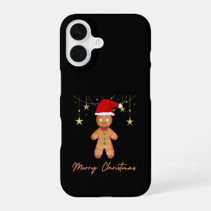 Gingerbread Greetings Christmas iPhone 16 Case