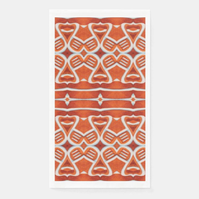 GINGERBREAD Guest Towel Paper Napkins (Front)