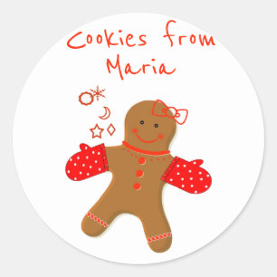 Gingerbread Homemade Bakery Label