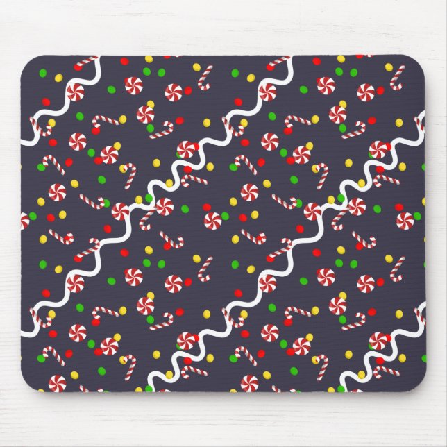 Gingerbread House Candy Mouse Pad (Front)