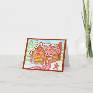 Gingerbread House Card