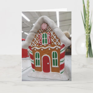 Gingerbread House Card