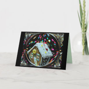 Gingerbread House Christmas Card