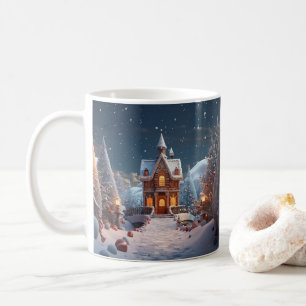 Gingerbread House Christmas Coffee Mug