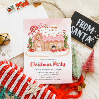 Gingerbread House Christmas Party