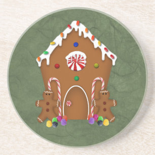 Gingerbread House Coaster
