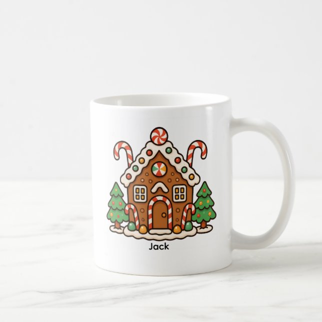 Gingerbread House Coffee Mug (Right)
