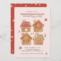 Gingerbread House Decorating Party Christmas