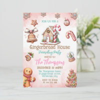 Gingerbread House Decorating Party