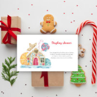 Gingerbread house - display shower